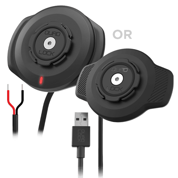 Quad Lock Wireless Charging Head
